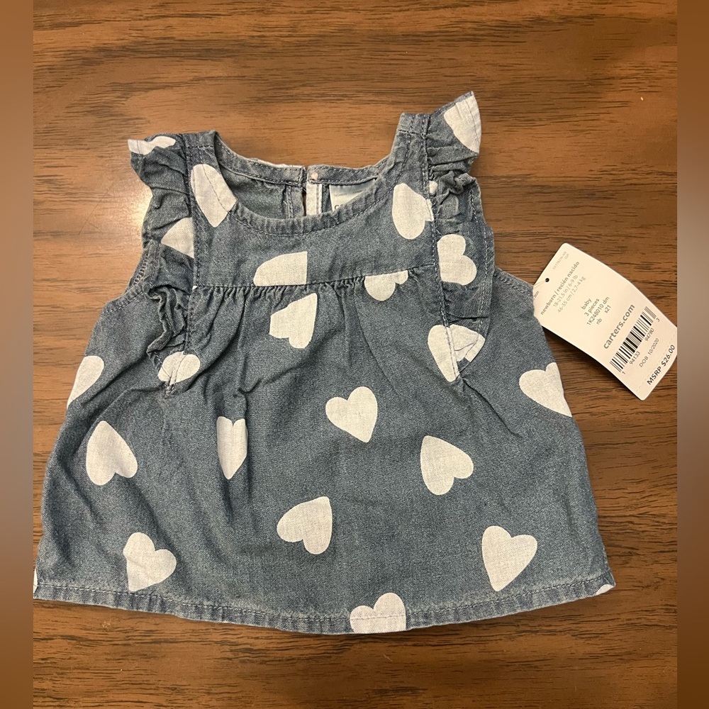 Carters brand newborn shirt